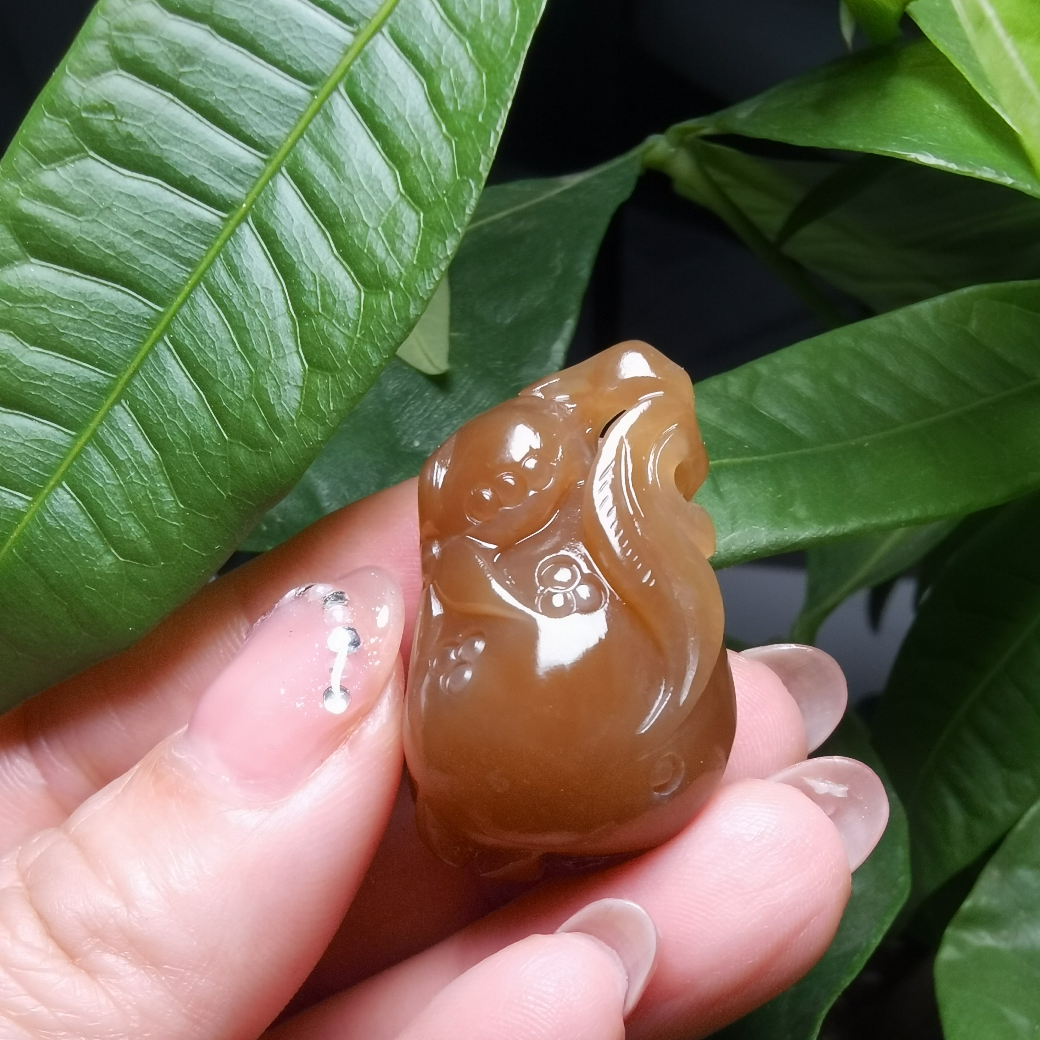 新疆和田玉且末糖料多子多福