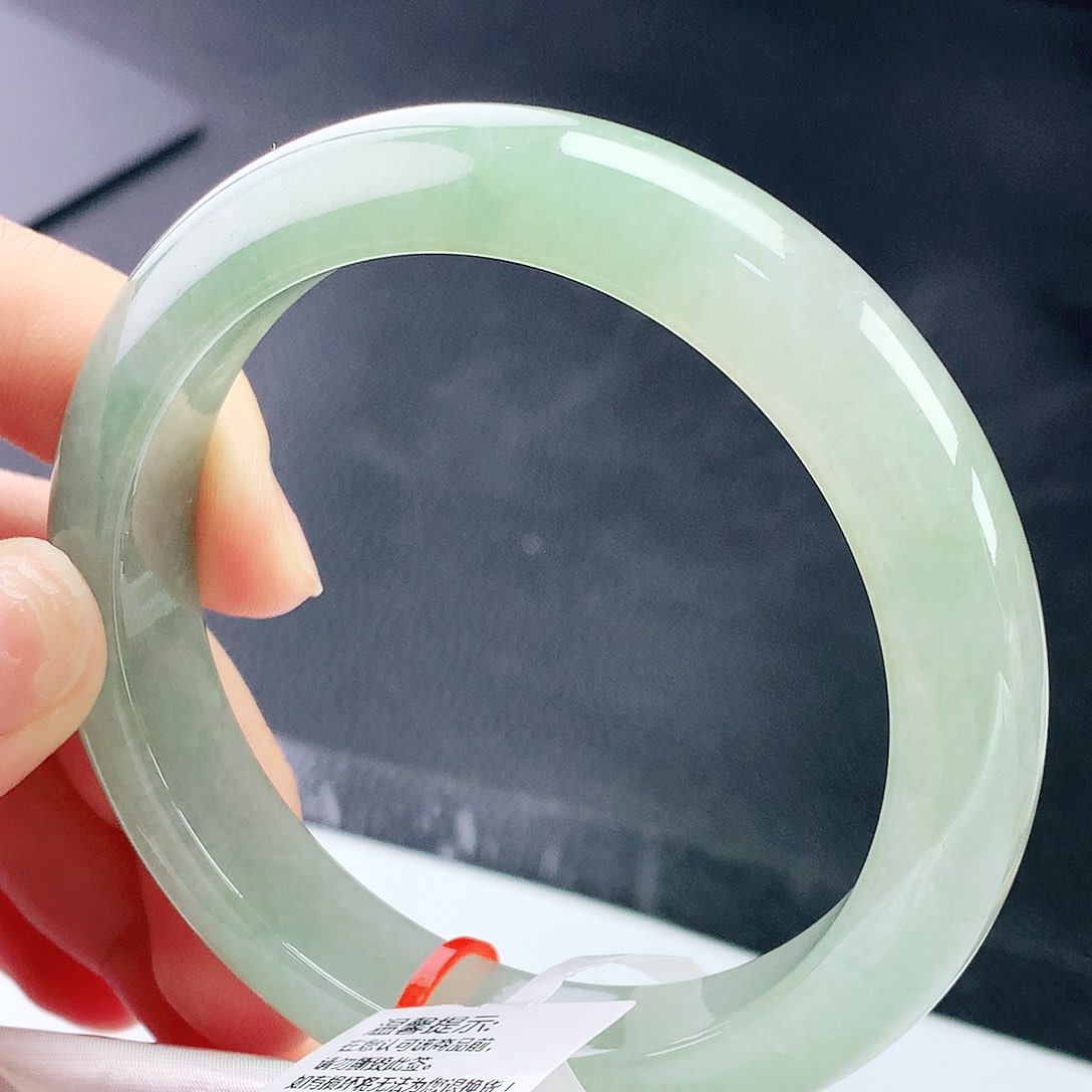 未镶嵌手镯翡翠59圈