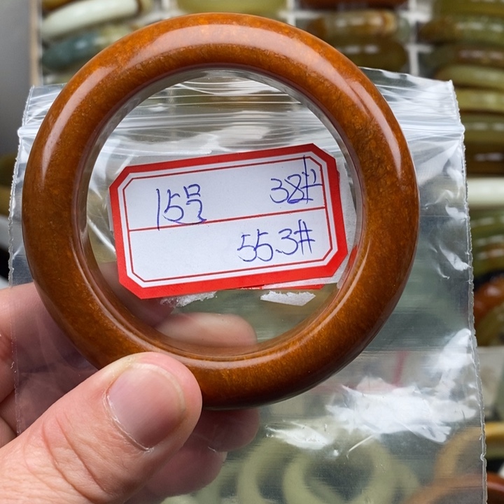 未镶嵌蛇纹石玉手绳