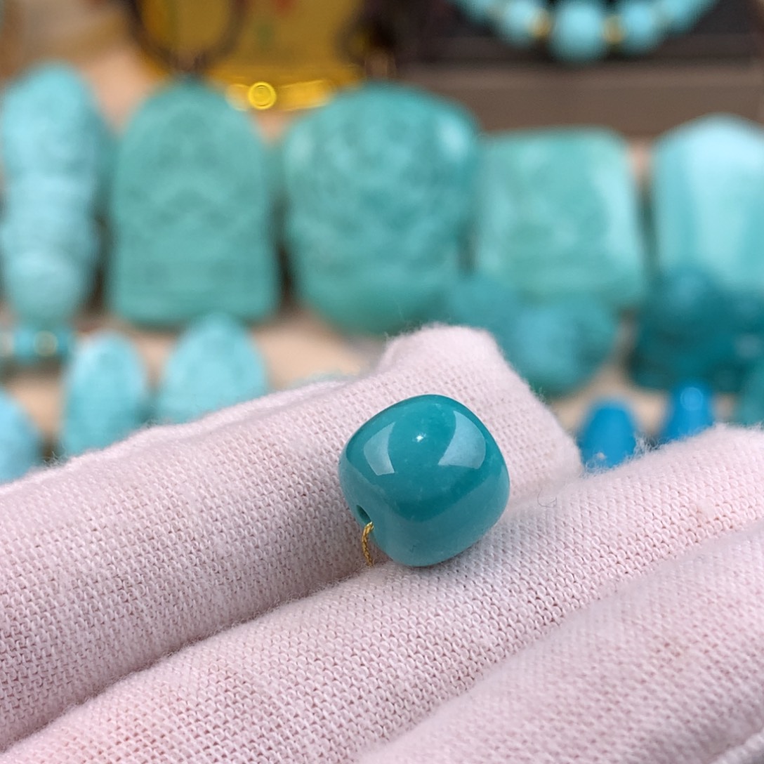 绿松石未镶嵌老型卡10.5