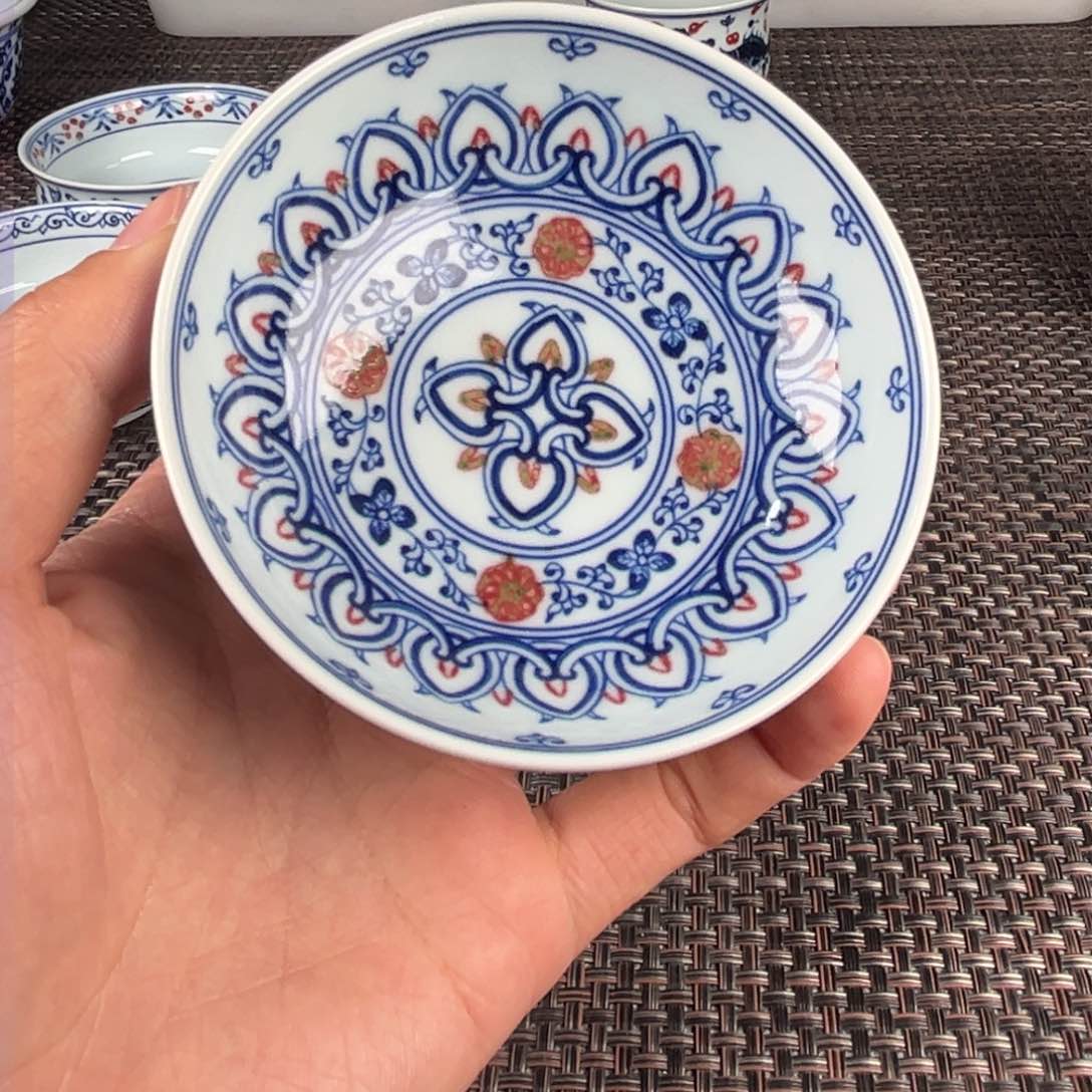 瓷片景德镇陶瓷杯子