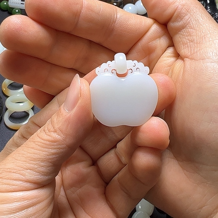 和田玉挂件未镶嵌用****1