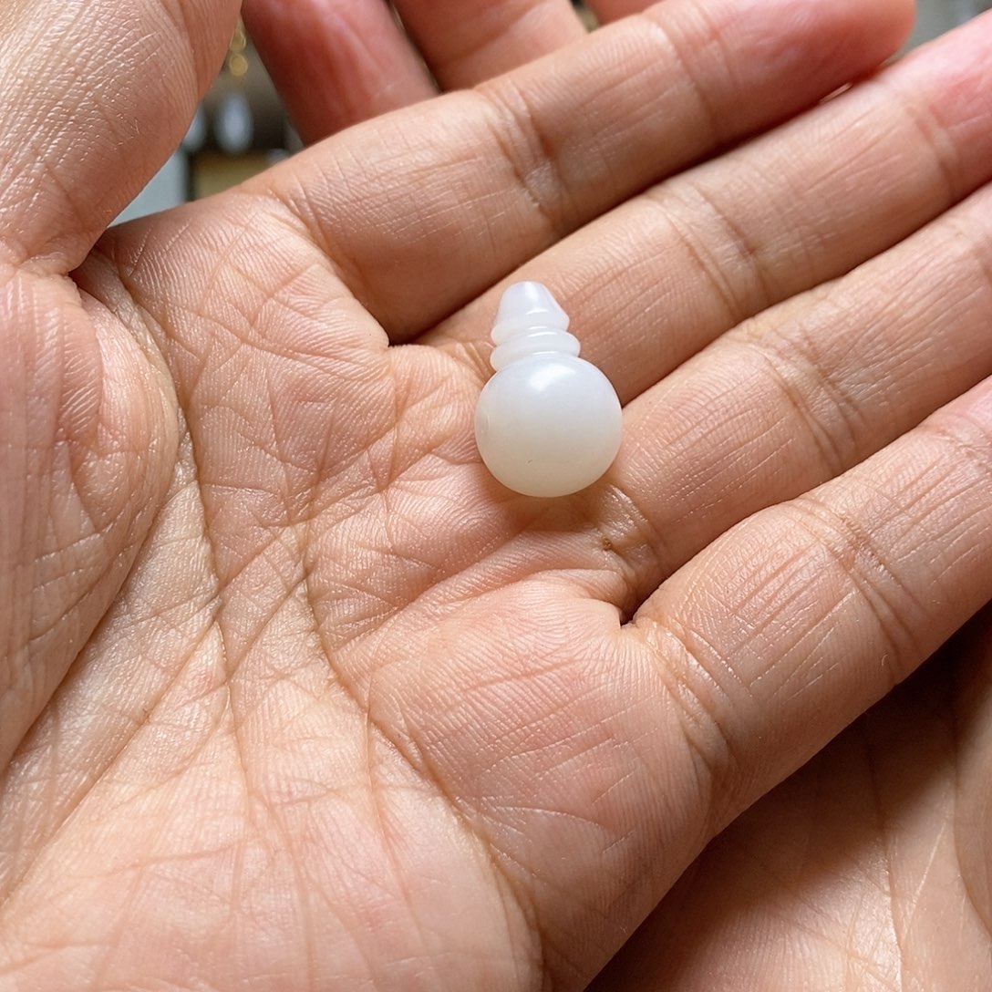 和田玉挂件未镶嵌小*