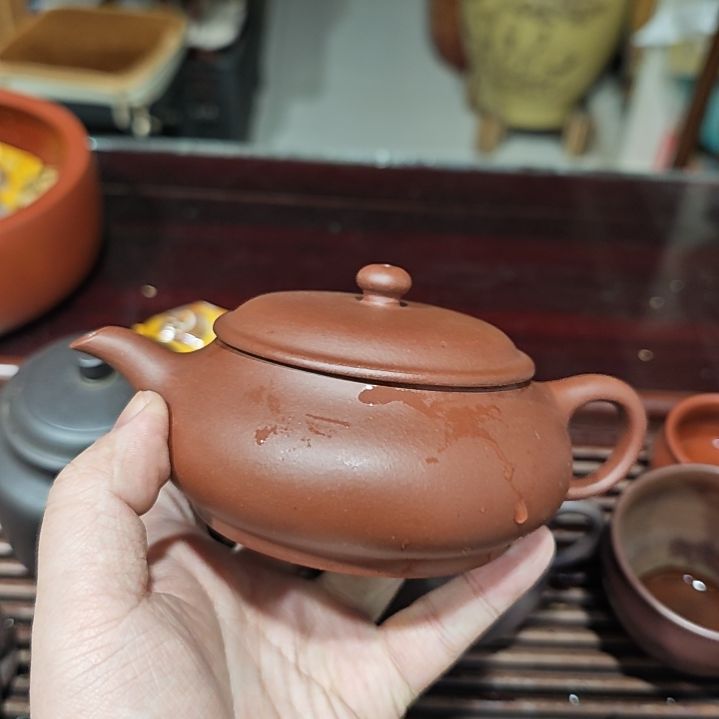 紫砂茶壶L****心清水泥内推明炉300cc