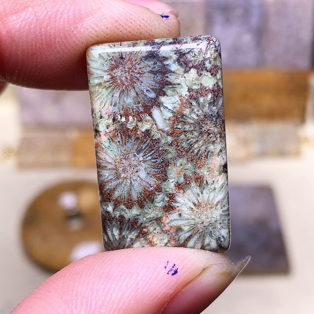 硅化玉珠宝奇石合金郝*子