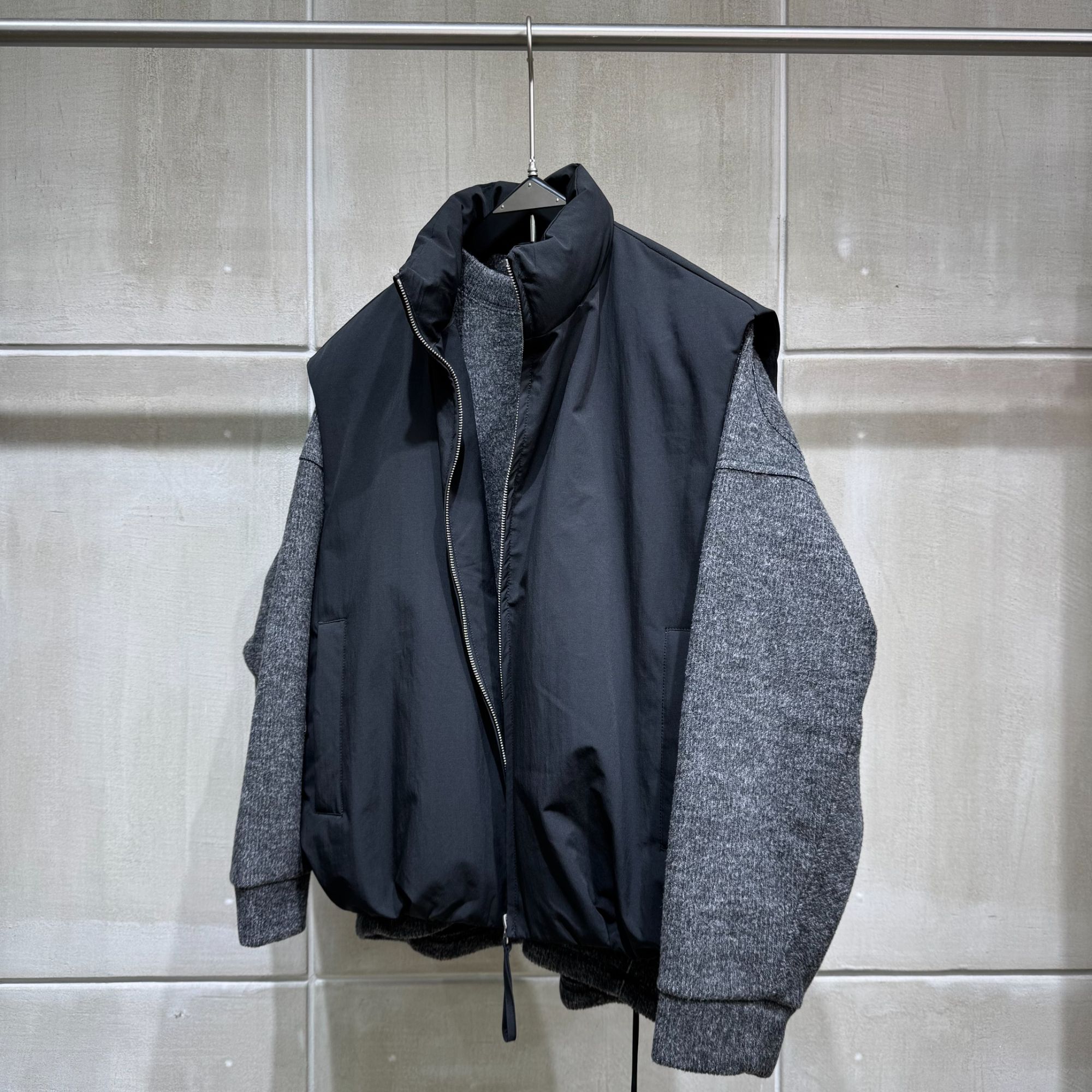 【驴哥专属】冬季新款男士简约宽松纯色羽绒马甲88001