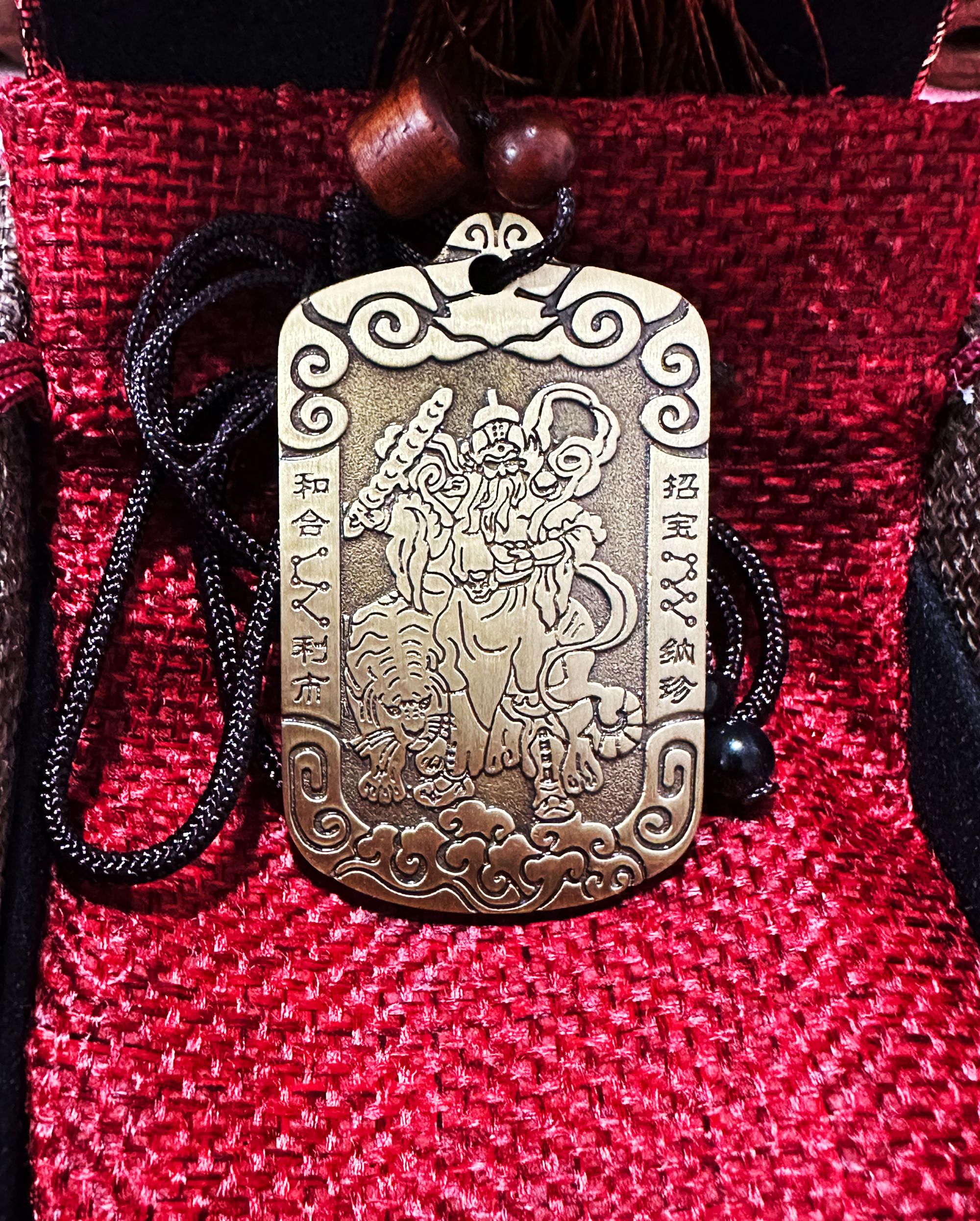 【K光将军牌】纯黄铜
