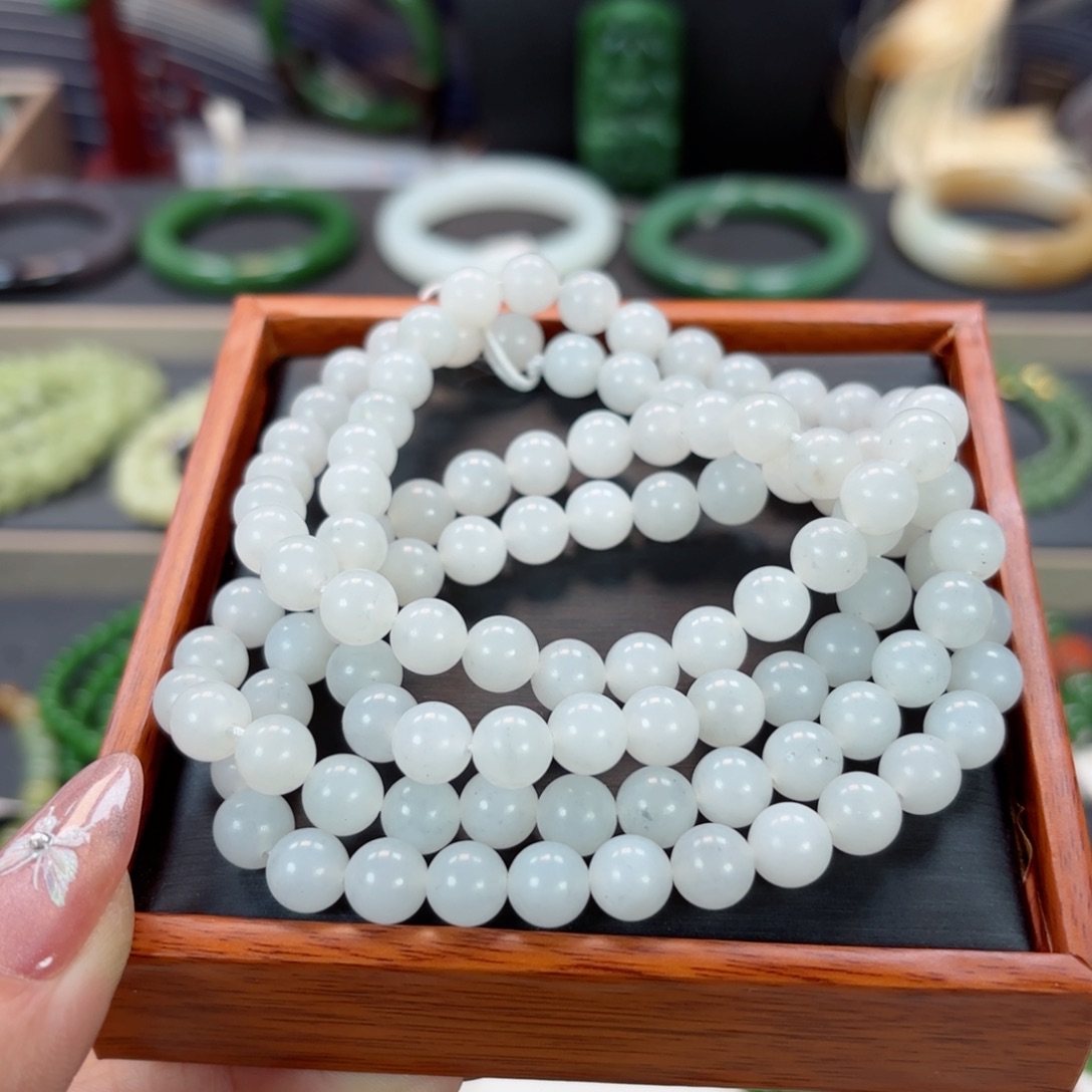 和田玉手链未镶嵌