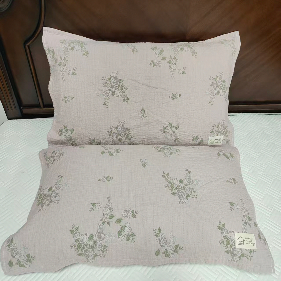 纯棉纱布枕巾50*75微瑕～R669