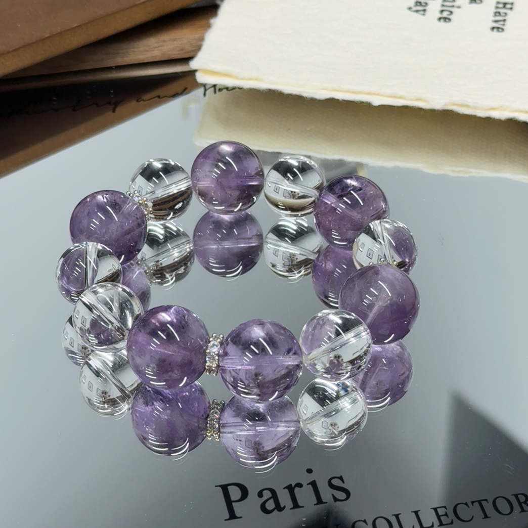 价128拍2发1 紫水18mm＋白水15mm设计款