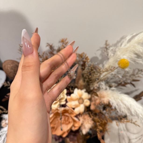 铜合金合成锆石项链 高定重工款时尚百搭项链