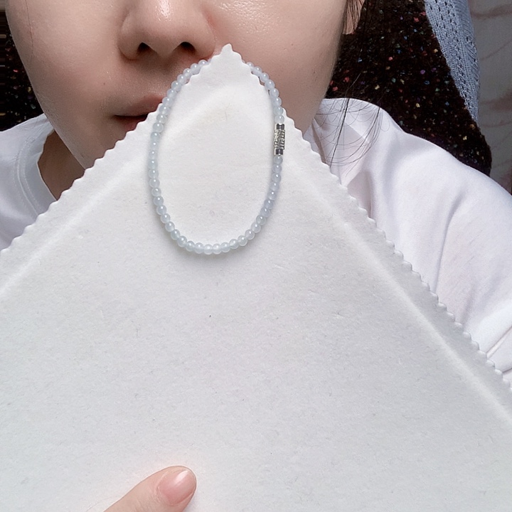 翡翠未镶嵌颈饰翡翠手串