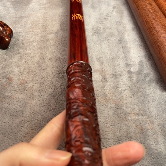 大果紫檀（缅甸花梨）如意棒