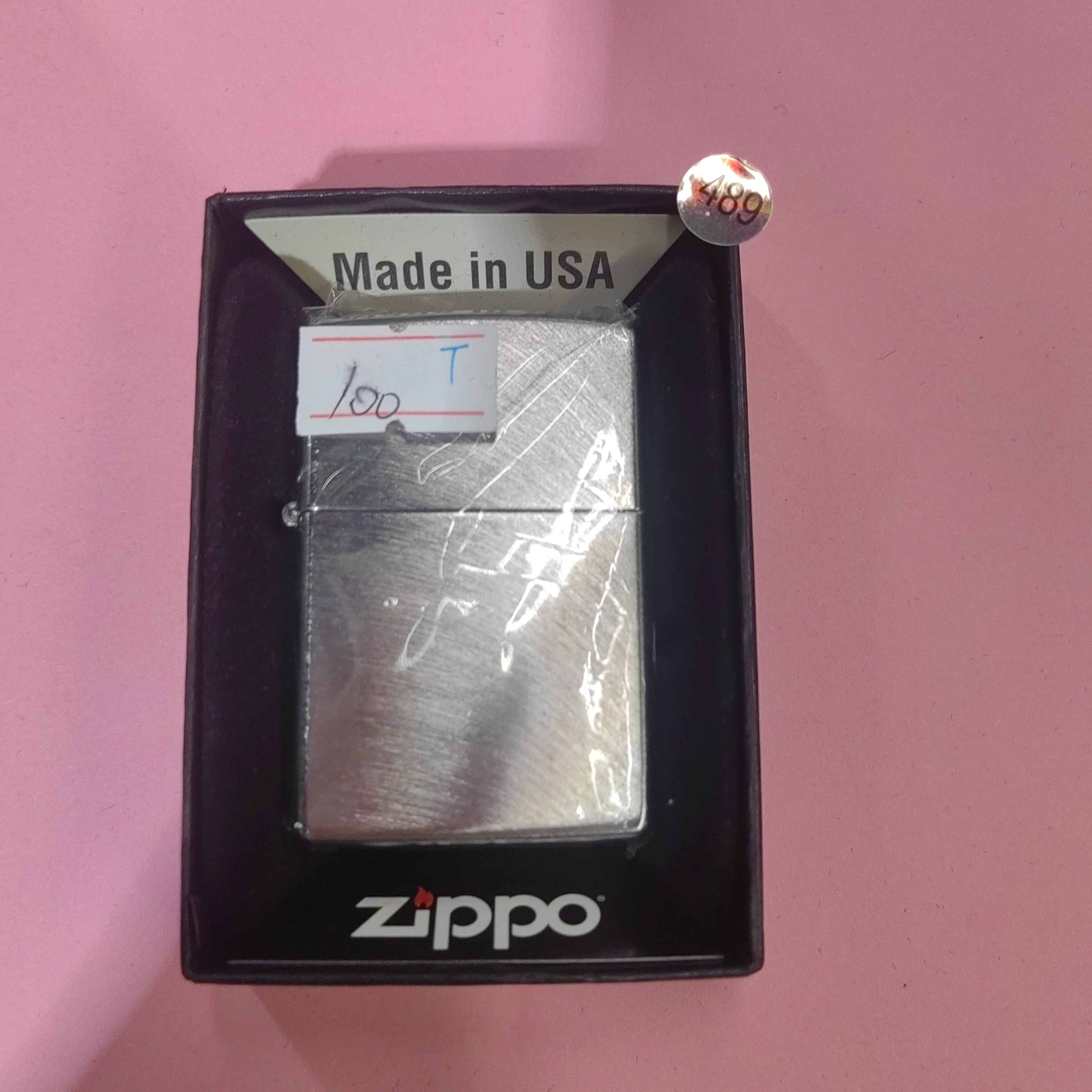 Zippo打火机老李老机-489 -MBJ1
