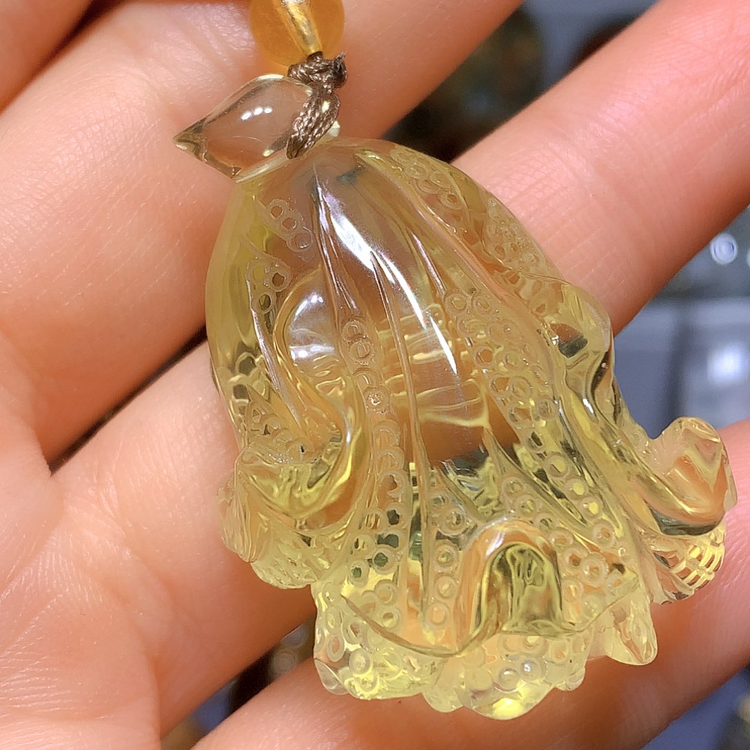 水晶吊坠未镶嵌天然水晶