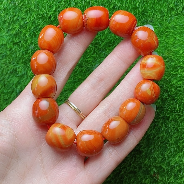 玛瑙/玉髓合金珠宝半成品