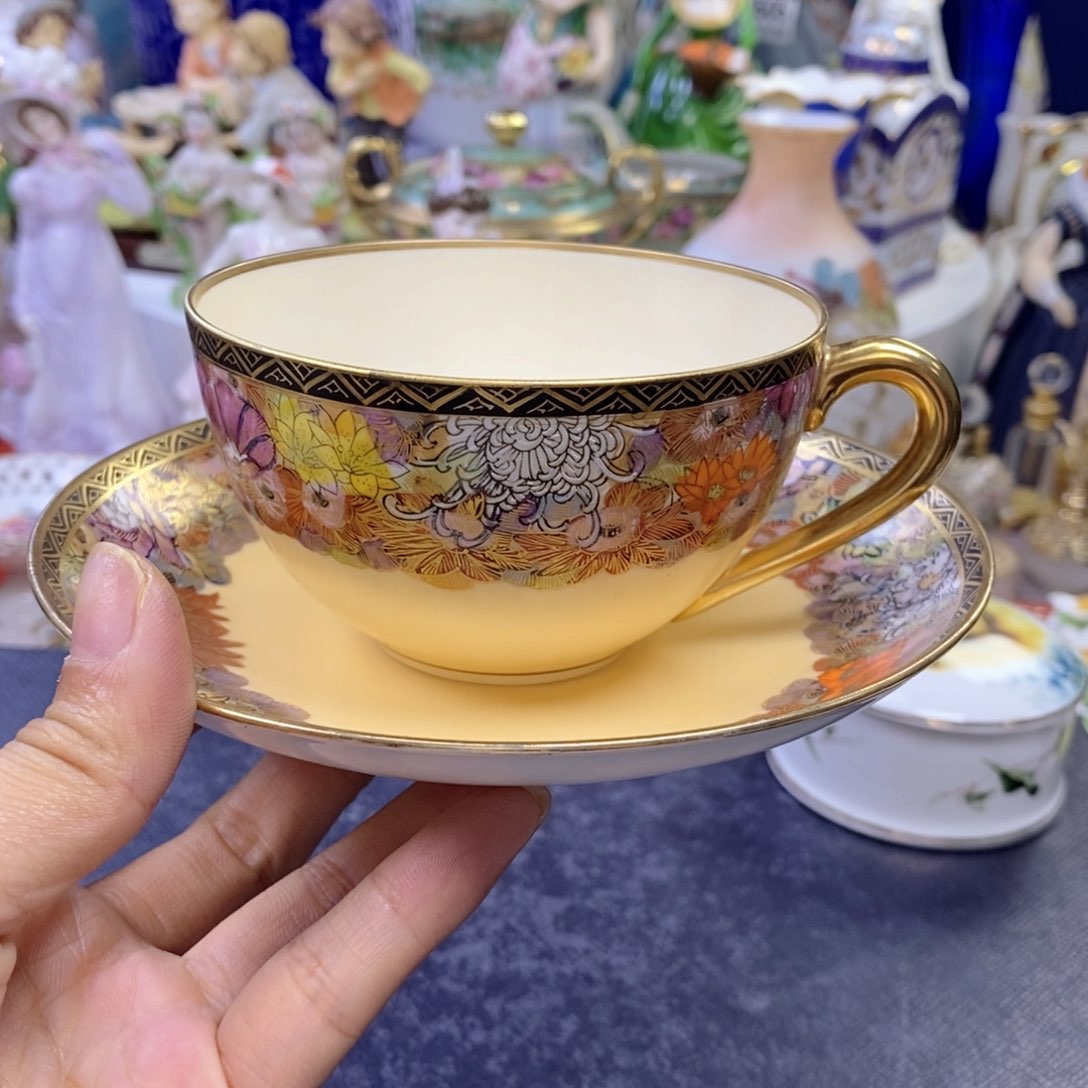 瓷器欧瓷咖啡杯水晶杯