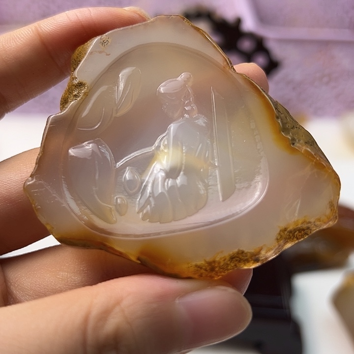 玛瑙/玉髓颈饰未镶嵌