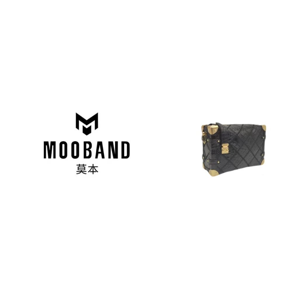 MOOBAND  2025上新鳄鱼皮女士斜挎包3257Z  鳄鱼 菱格纹 软盒子