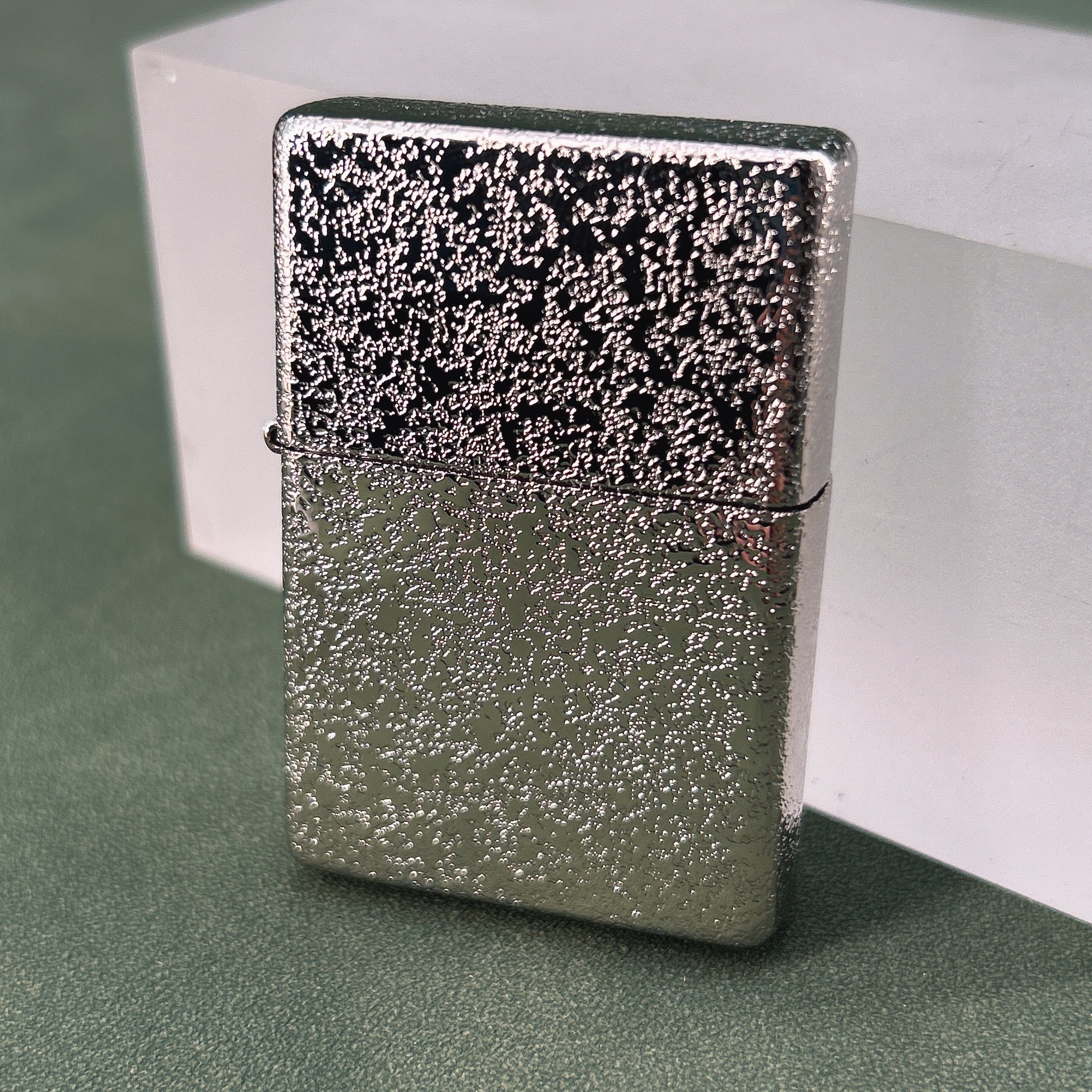 ZIPPO/之宝打火机   1937银色霉化   煤油打火机