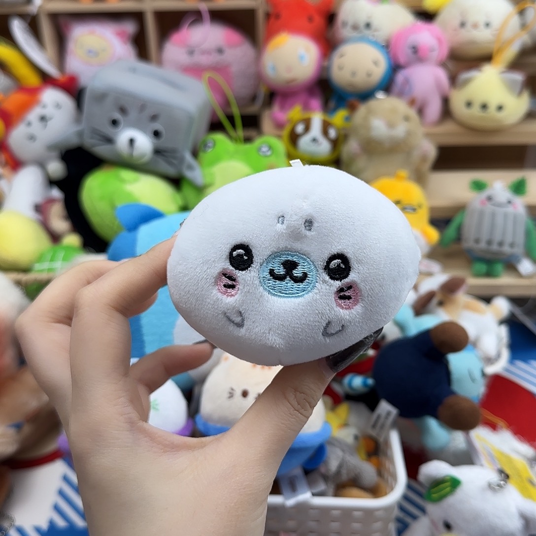 毛绒满30包邮非偏远不退不换-包子海豹