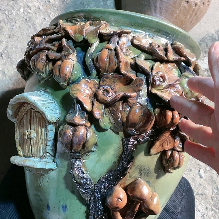 紫砂花盆瑕疵25.30花盆