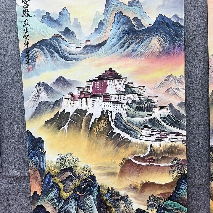 鲁岳艺术美术作品1