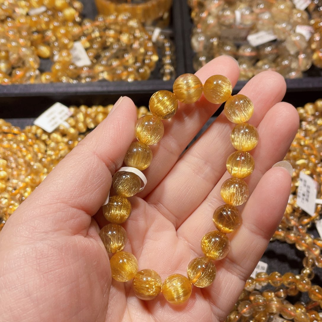 水晶手链未镶嵌天然水晶手链