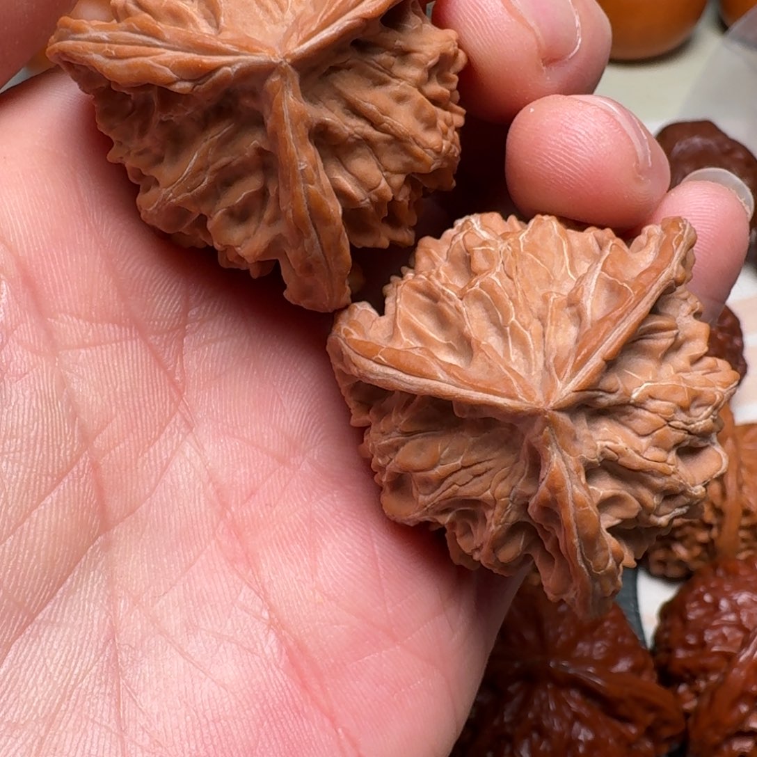 文玩核桃把件41全品盘山奔