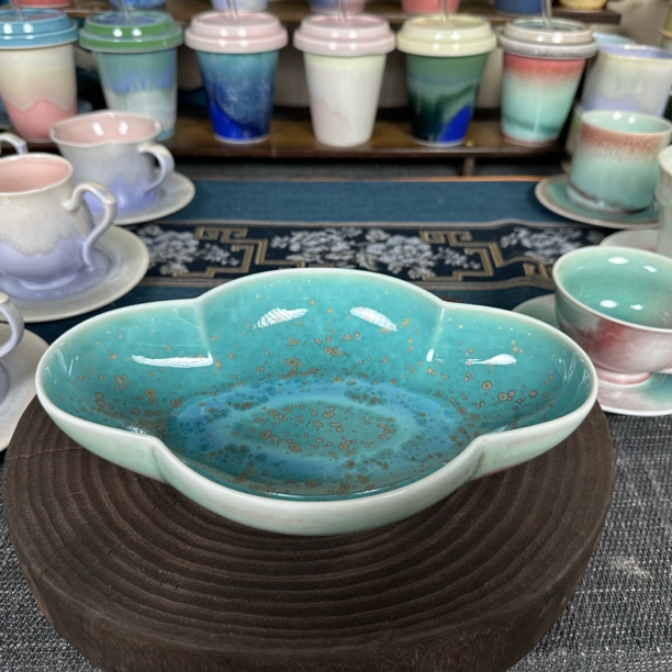 花形盘餐具耐高温适合多种场景使用