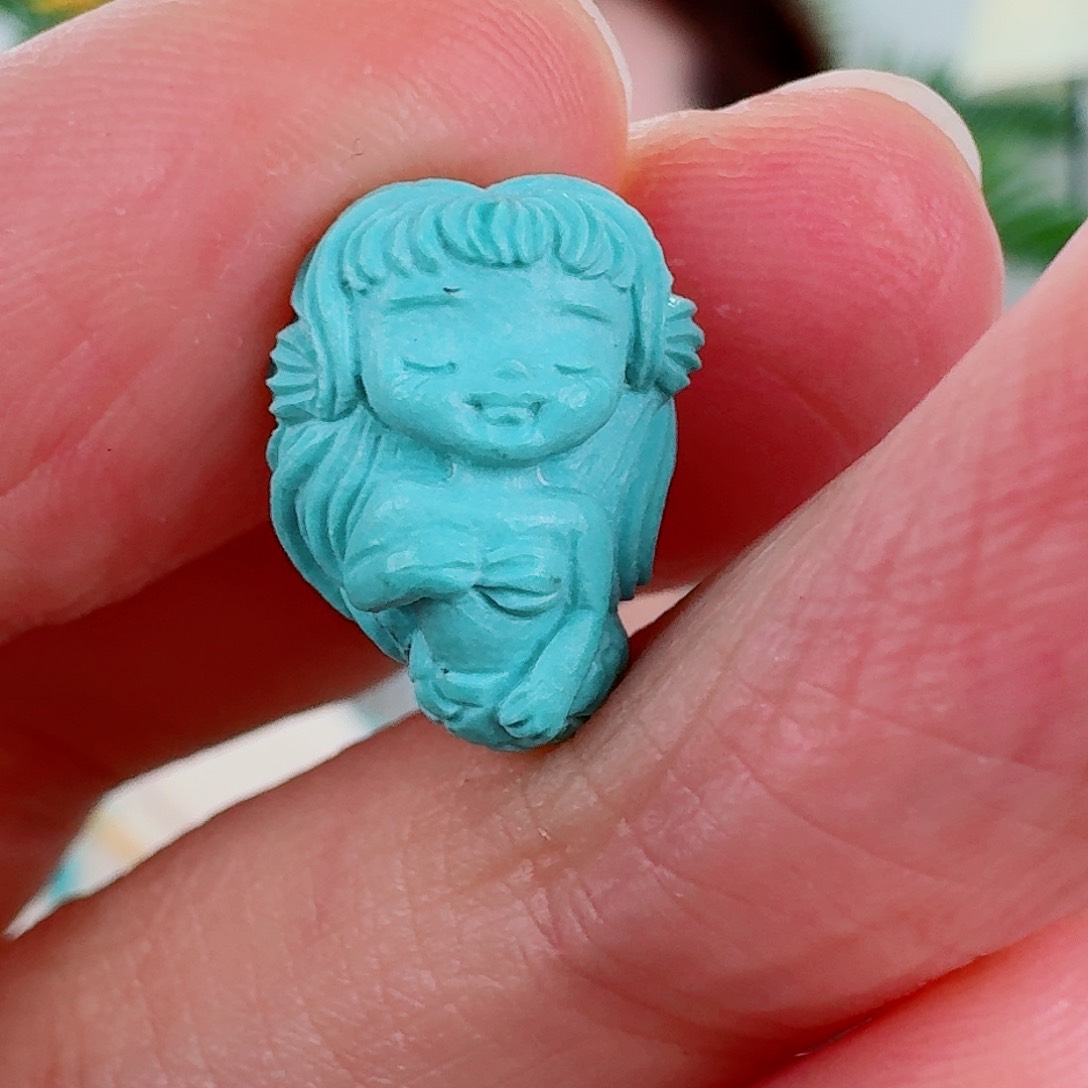 未镶嵌绿松石珠宝奇石