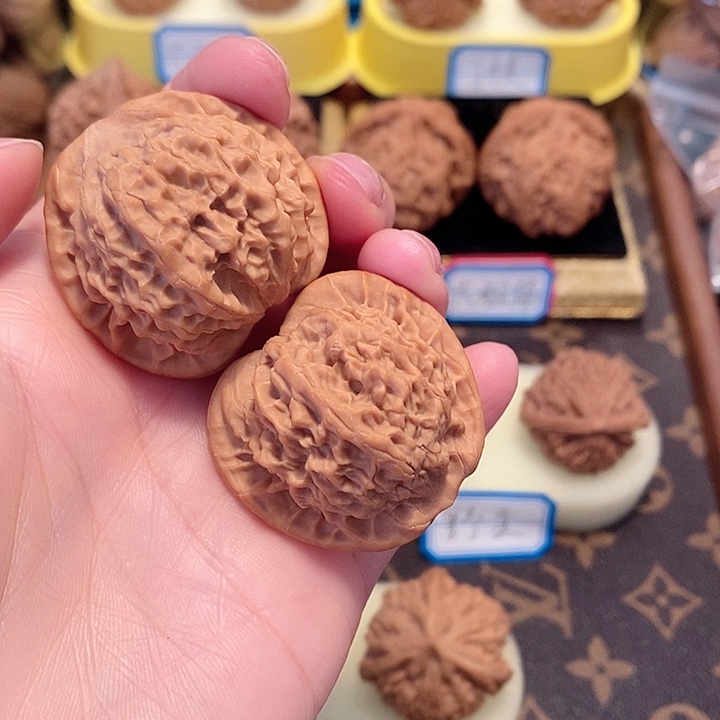 核桃手串/手链37尺寸秦岭小帽