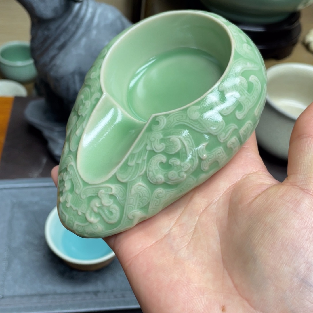 W****佳微瑕青瓷茶具杯子