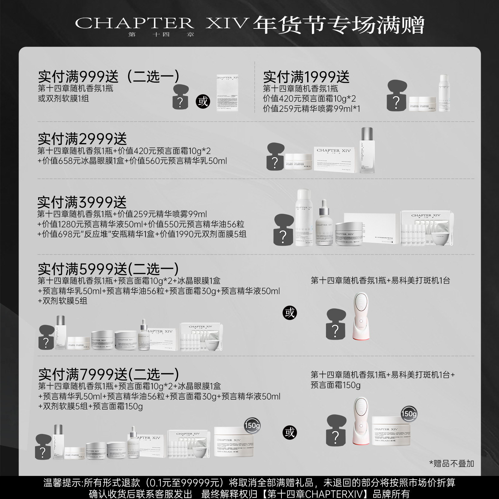 第十四章专场满赠 喷雾/预言面霜/眼膜