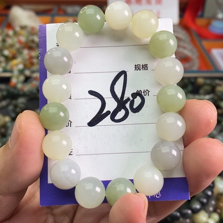 和田玉手链未镶嵌