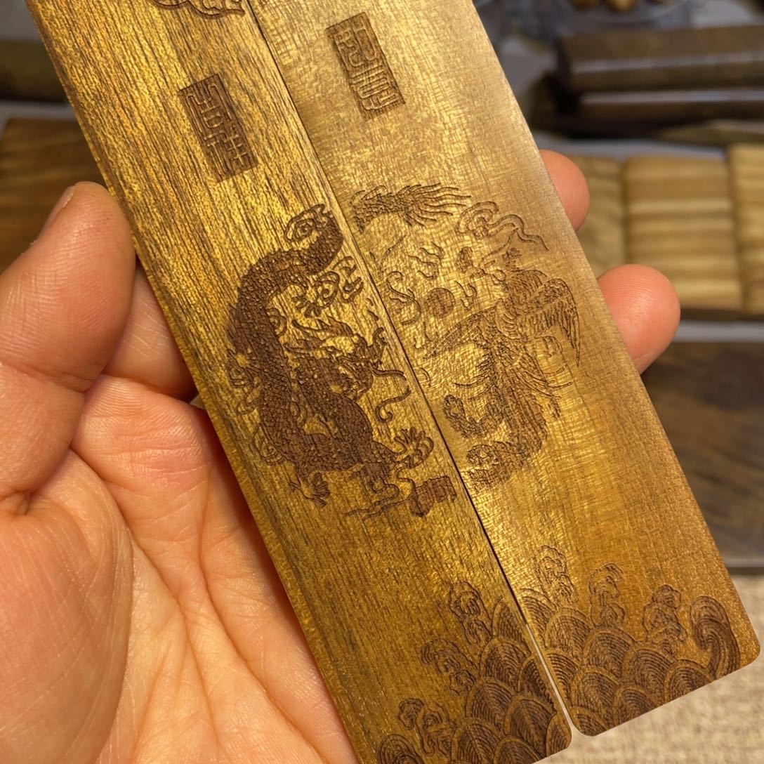 楠木（金丝楠）其他书签