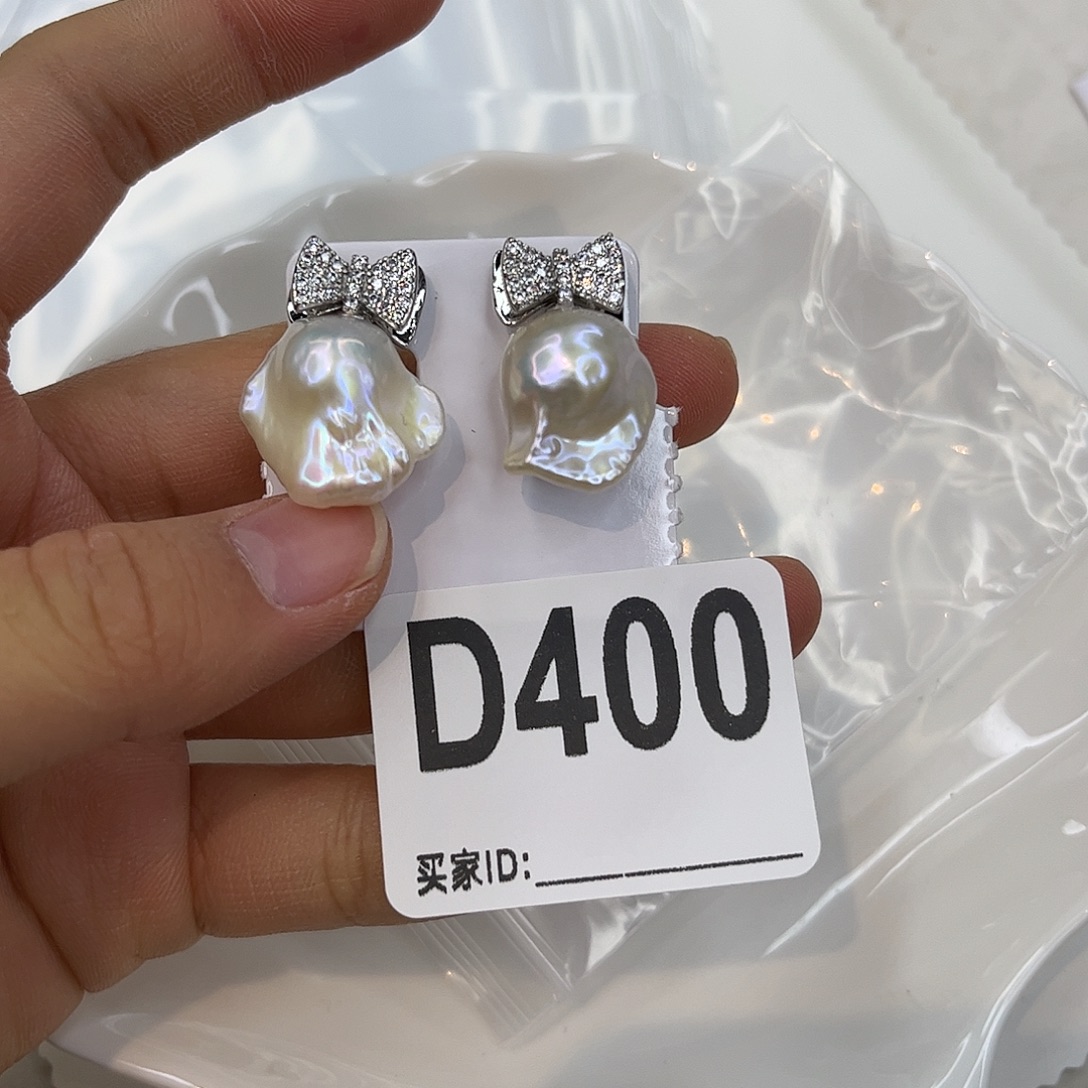 耳饰合金淡水珍珠