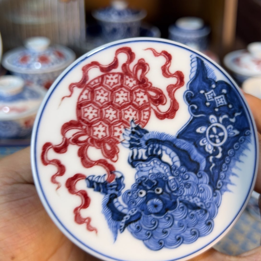 摆件景德镇茶器百宝箱