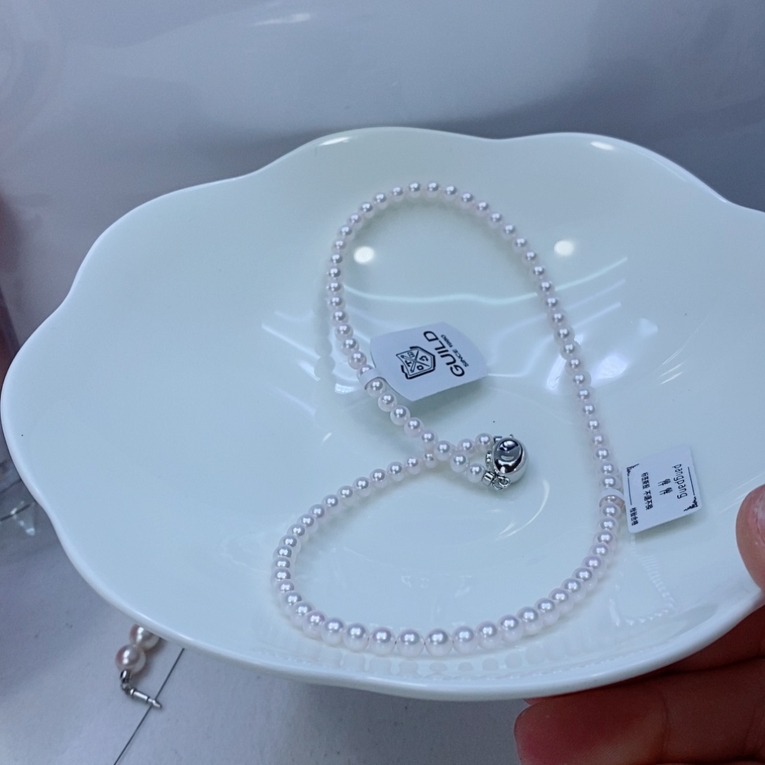 海水珍珠颈饰银S925镶嵌