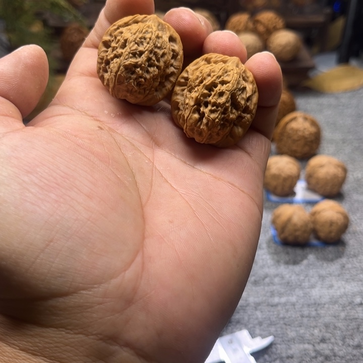文玩核桃把件马老四手捻