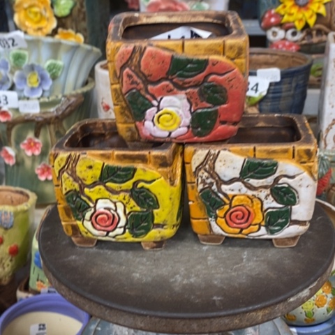 【闪购商品】红陶粗陶材质多肉花盆