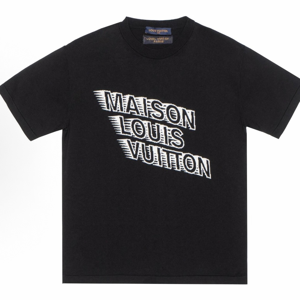 全新未使用 LouisVuitton/路易威登 /XL码/字母Logo印花短袖