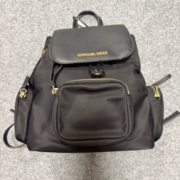 99新 MICHAEL KORS/迈克高仕 奢得/mk黑色女士双肩包