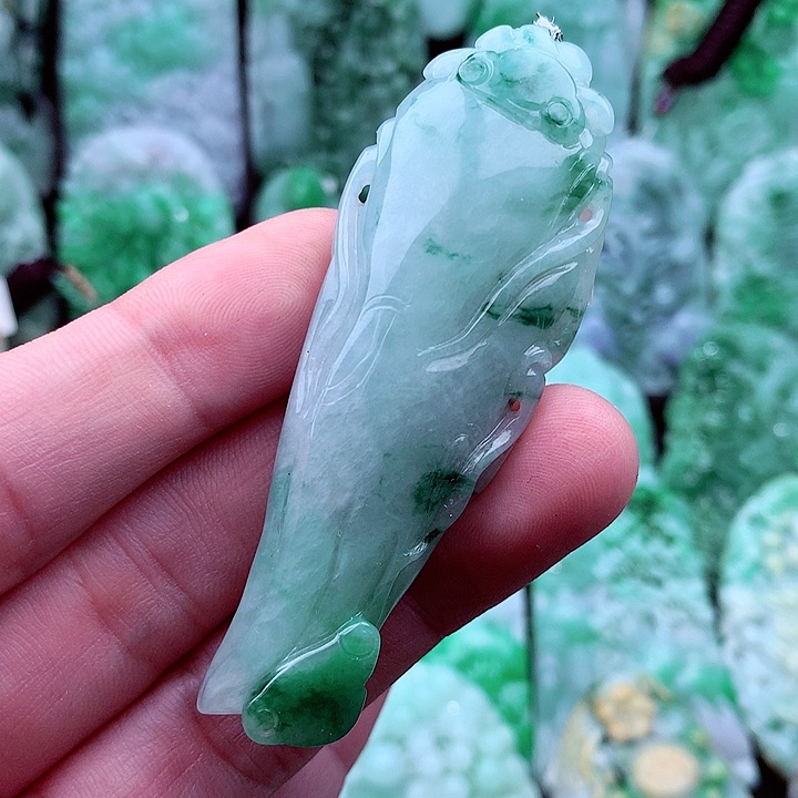 翡翠吊坠(不含链)未镶嵌