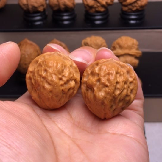 文玩核桃把件芭蕉扇7