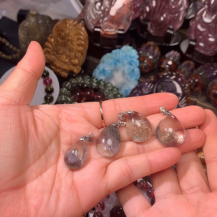 水晶颈饰未镶嵌多样性发一