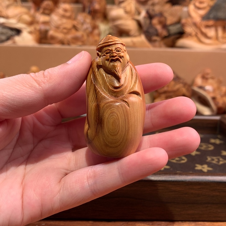 柏木（崖柏）根雕摆件