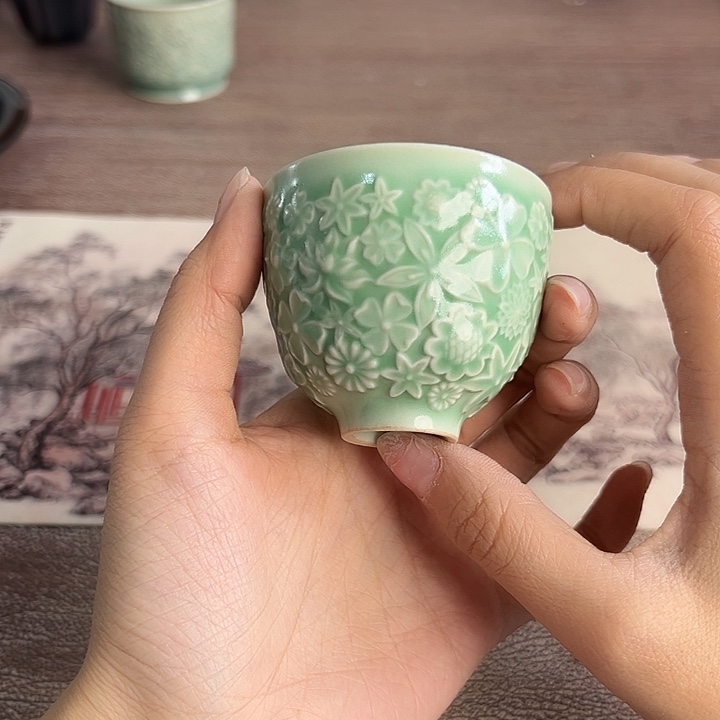 小米茶器龙泉青瓷