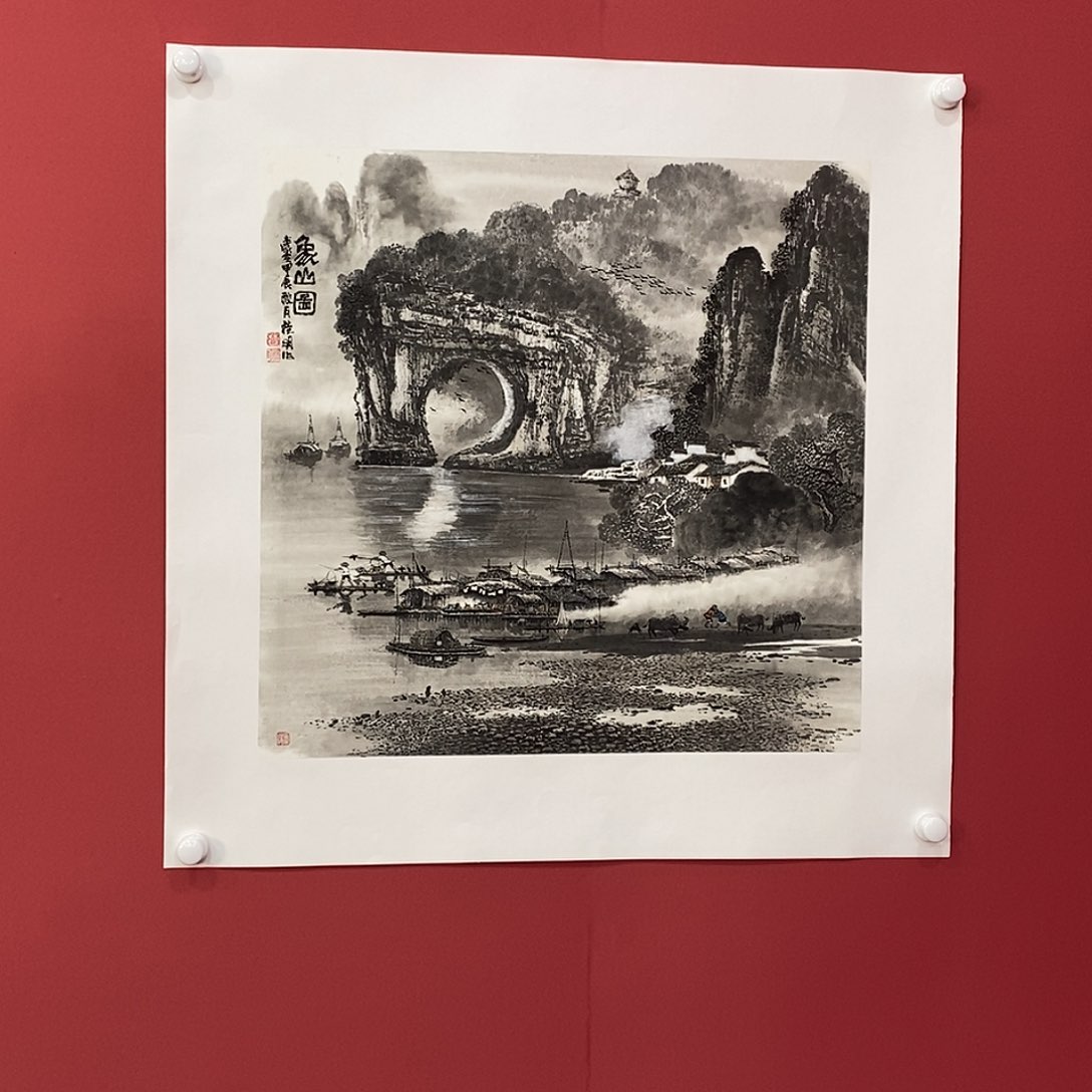 国画莫桂明四尺斗方精品佳作