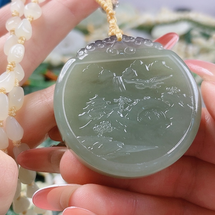 未镶嵌和田玉挂件